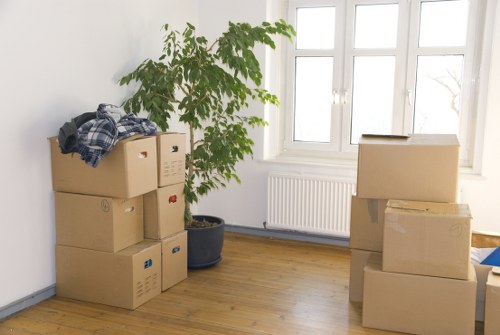 Loading furniture for storage in Southkensington area