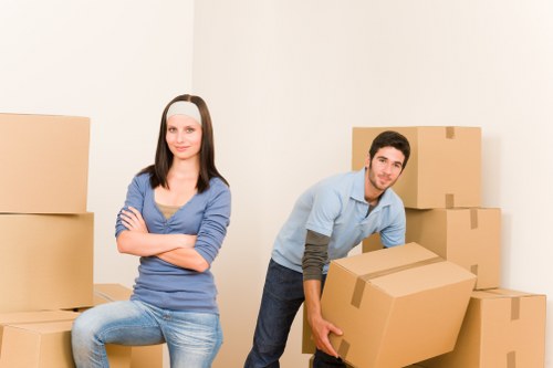 Modern self storage facility in South Kensington with secure and organized units
