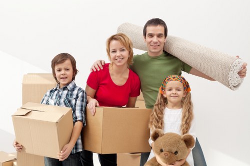 Local removals vehicle suited to short-distance Southkensington moves