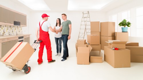 Organized belongings stored securely for South Kensington residents